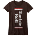 Tootsie Roll Girls Juniors S/S T-Shirt - Imatootsie - Solid Brown Hoodie, Sweatshirt | CiraTrend.com