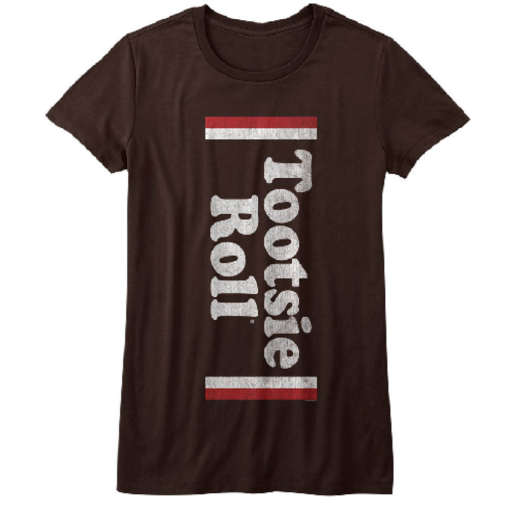 Tootsie Roll Girls Juniors S/S T-Shirt - Imatootsie - Solid Brown Hoodie, Sweatshirt | CiraTrend.com