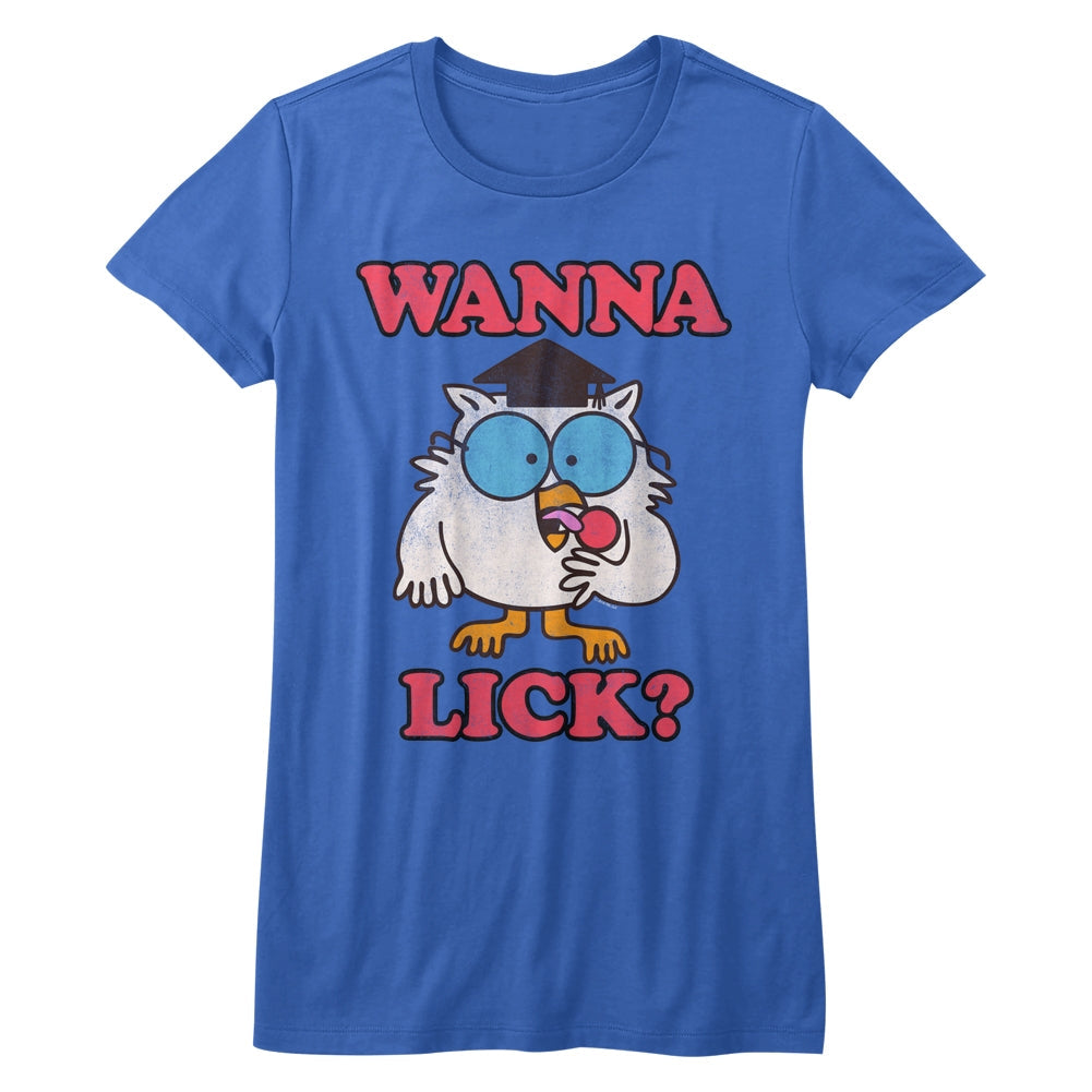 Tootsie Roll Girls Juniors S/S T-Shirt - Errdayimlickin - Solid Royal Hoodie, Sweatshirt | CiraTrend.com