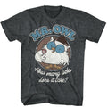 Tootsie Roll Mens S/S T-Shirt - Mr. Owl - Heather Black Heather Hoodie, Sweatshirt | CiraTrend.com