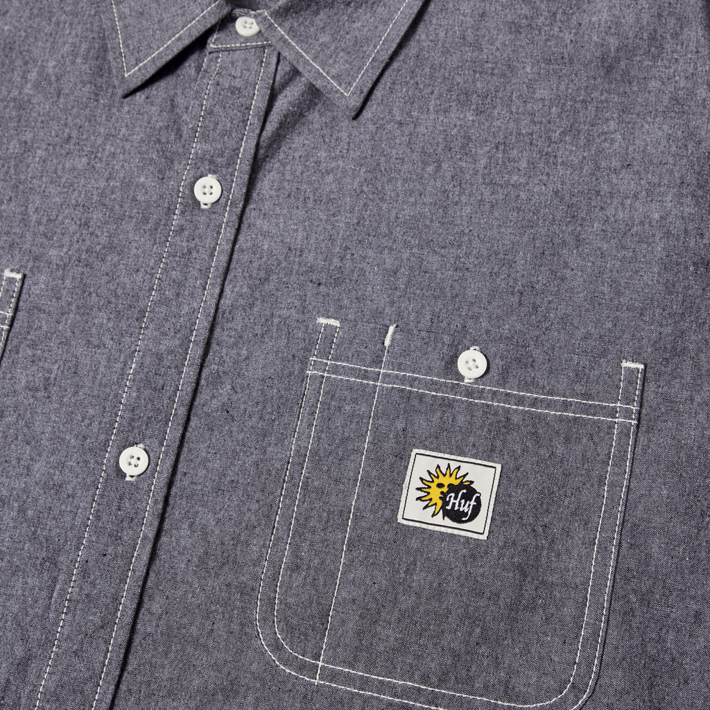 Total Eclipse Chambray Shirt Hoodie, Sweatshirt | CiraTrend.com (Image 3)