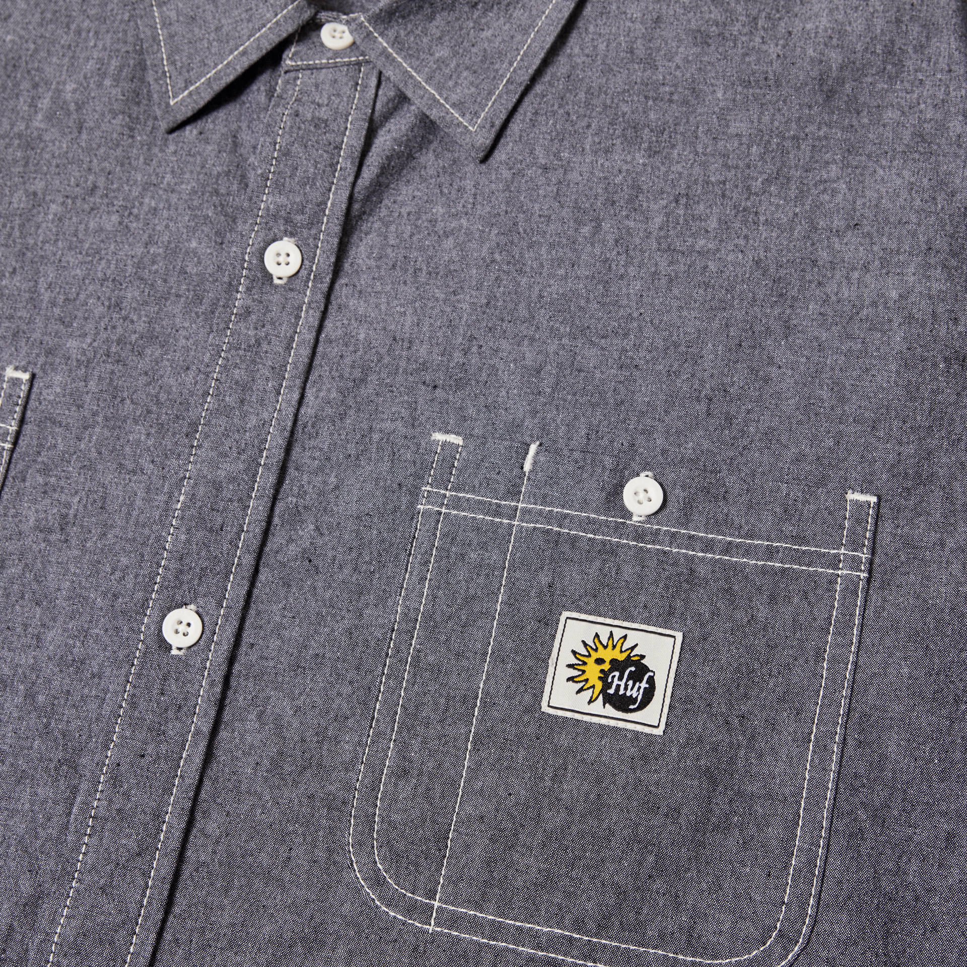 Total Eclipse Chambray Shirt Hoodie, Sweatshirt | CiraTrend.com (Image 3)
