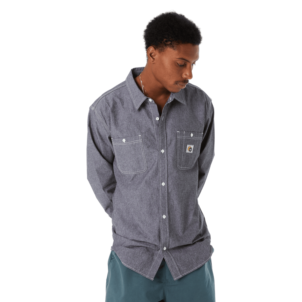 Total Eclipse Chambray Shirt Hoodie, Sweatshirt | CiraTrend.com (Image 5)