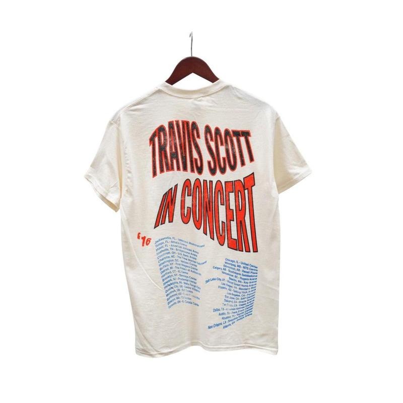 TRAVIS SCOTT Rodeo USA Tee in Beige Hoodie, Sweatshirt | CiraTrend.com
