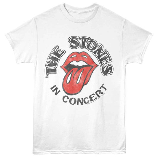THE ROLLING STONES Eye-Catching T-Shirt, IN CONCERT