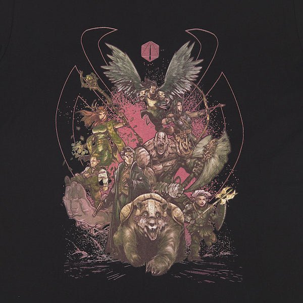 Vox Machina Campaign Black Tee Hoodie, Sweatshirt | CiraTrend.com (Image 2)