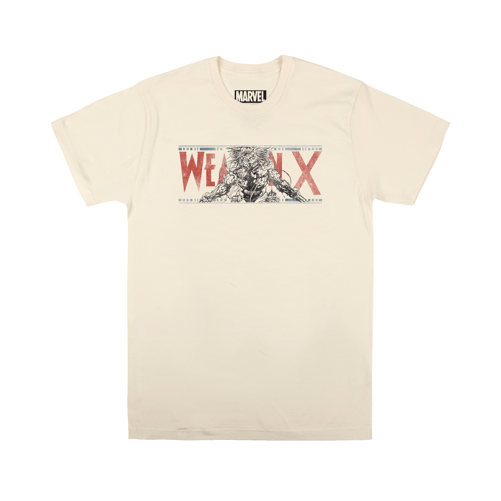Weapon X Wolverine Natural Tee Hoodie, Sweatshirt | CiraTrend.com (Image 1)