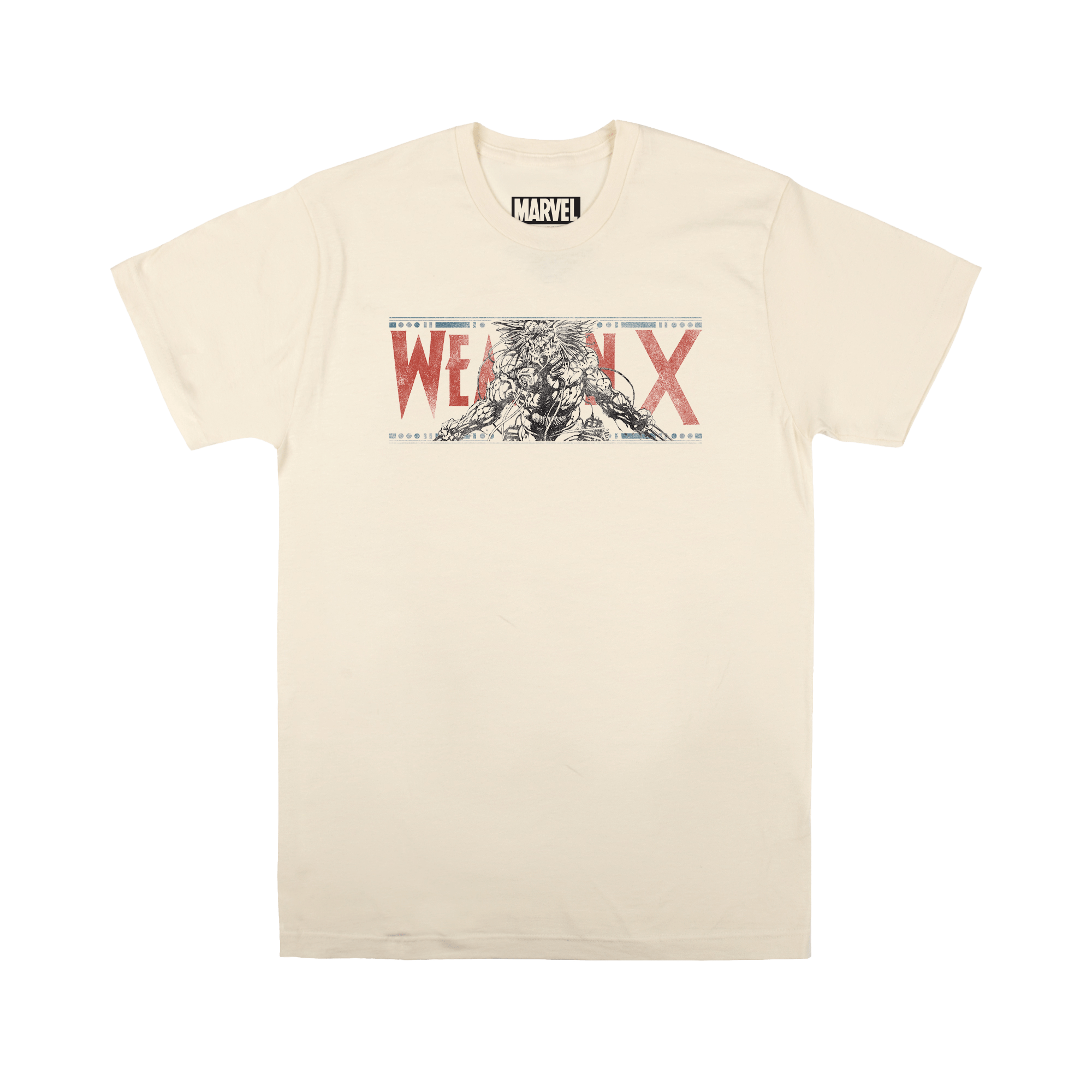 Weapon X Wolverine Natural Tee Hoodie, Sweatshirt | CiraTrend.com (Image 1)