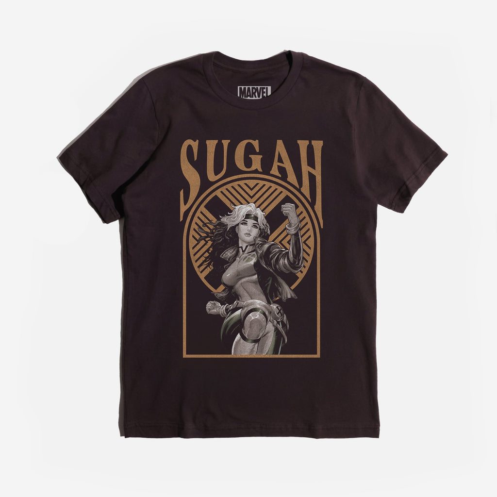 X-Men Rogue Sugah Brown Tee Hoodie, Sweatshirt | CiraTrend.com (Image 1)