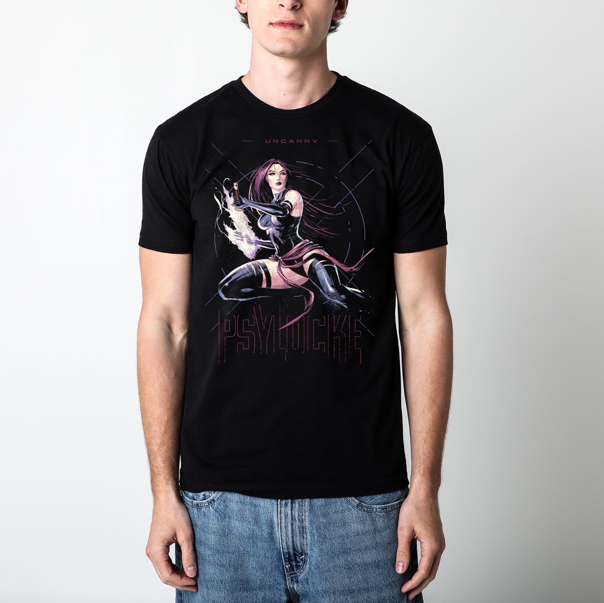 Uncanny X-Men Psylocke Black Tee Hoodie, Sweatshirt | CiraTrend.com (Image 2)