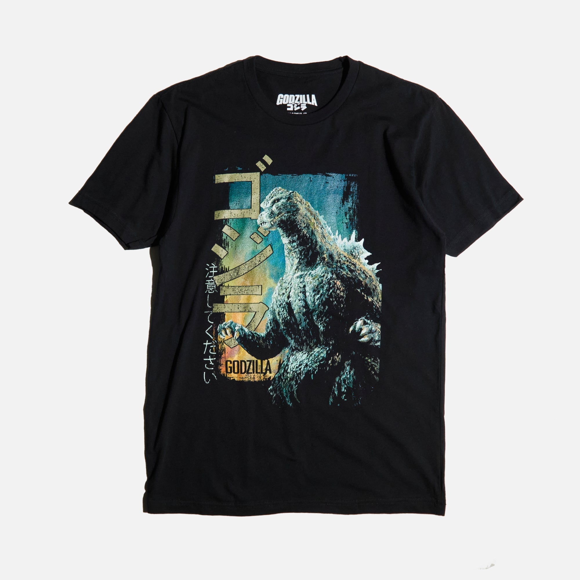 Vintage Beware Godzilla Black Tee Hoodie, Sweatshirt | CiraTrend.com (Image 1)
