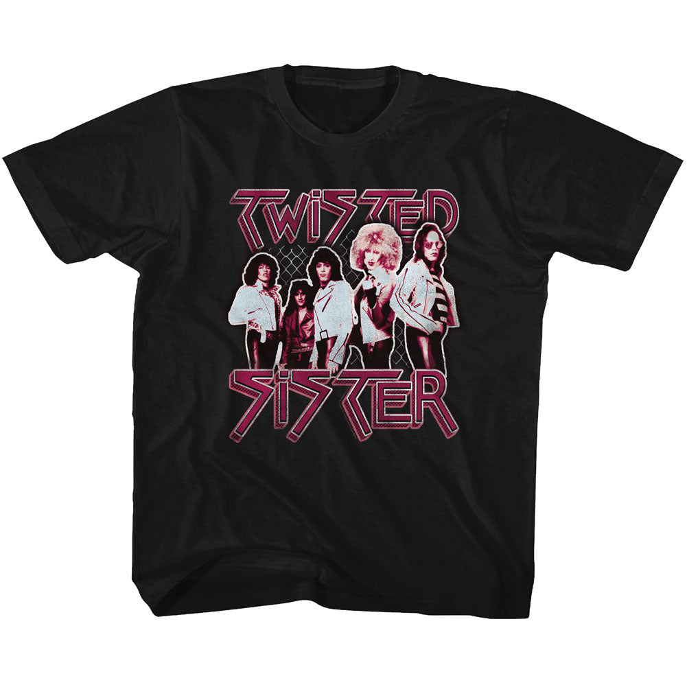 Twisted Sister S S Pretty Pink Solid Black T-Shirts, Hoodie, Sweatshirt