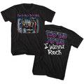 Twisted Sister S S I Wanna Rock Solid Black T-Shirts, Hoodie, Sweatshirt