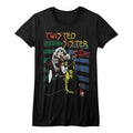 Twisted Sister Girls Juniors S/S T-Shirt - Stay Hungry - Solid Black Hoodie, Sweatshirt | CiraTrend.com
