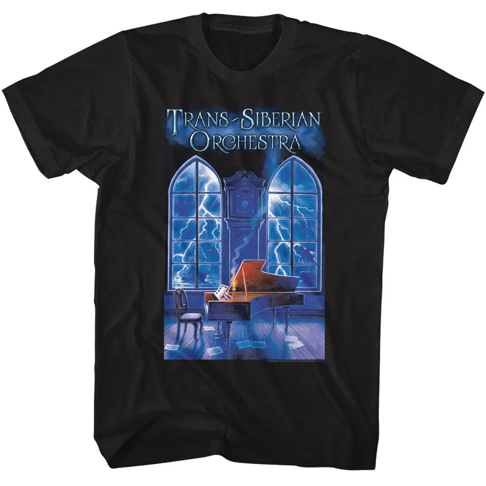 Trans-Siberian Orchestra Stormy Piano Scene Official T-Shirt Hoodie, Sweatshirt | CiraTrend.com
