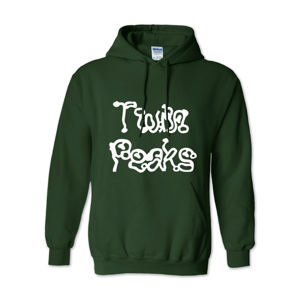 Abstract Logo Pullover Hoodie