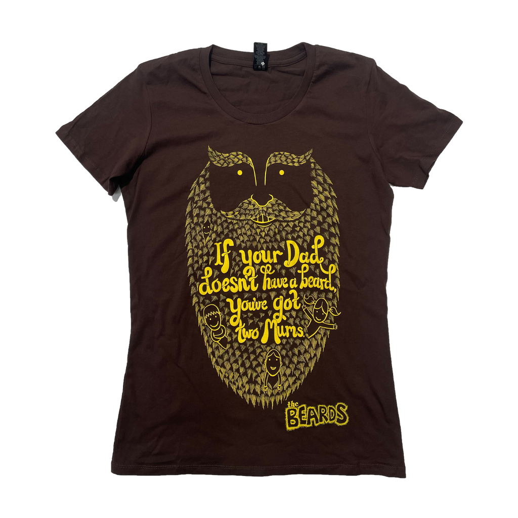 "Two Mums" Brown T-Shirt Hoodie, Sweatshirt | CiraTrend.com (Image 2)