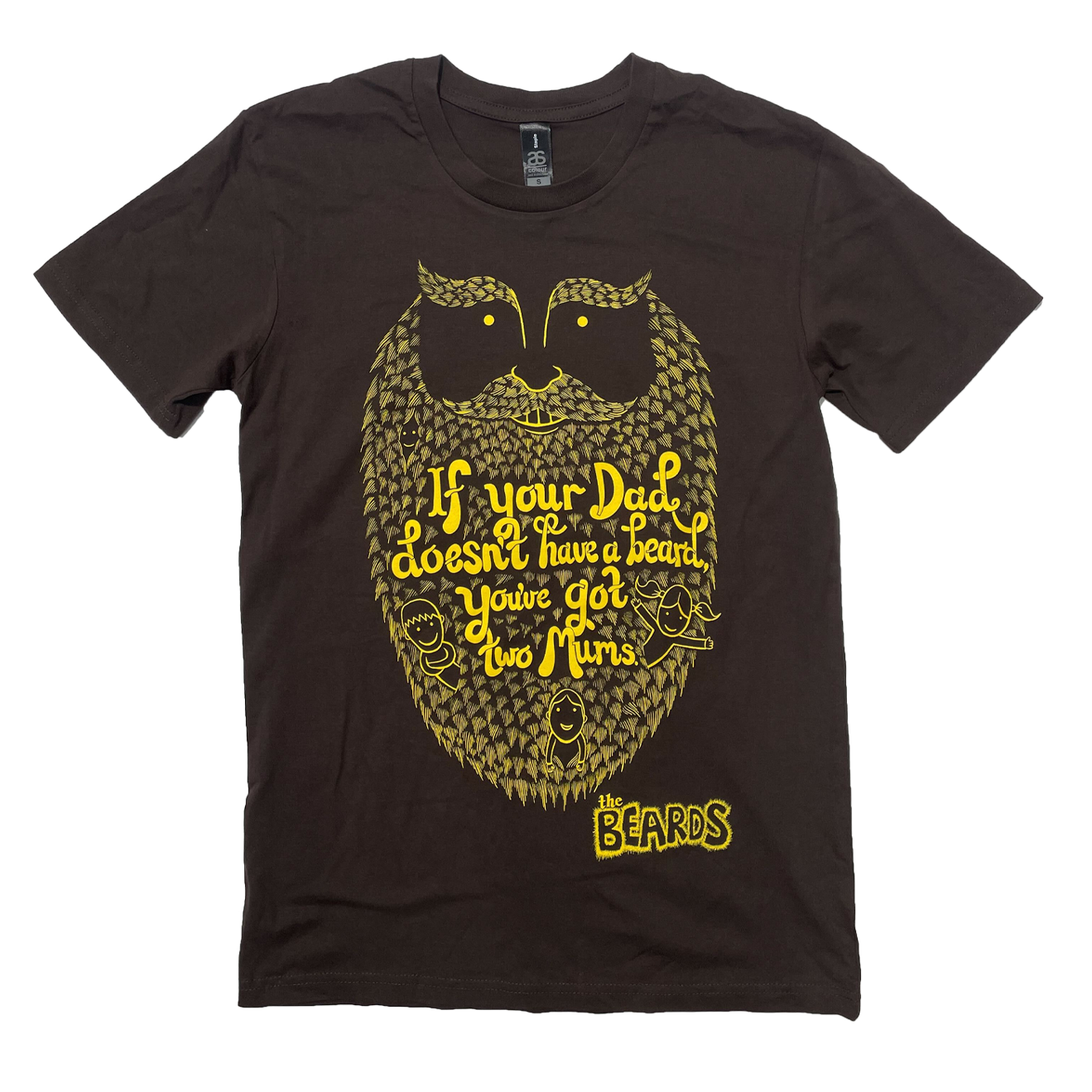 "Two Mums" Brown T-Shirt Hoodie, Sweatshirt | CiraTrend.com (Image 1)