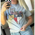 TX State Longhorn Graphic T-shirt Hoodie, Sweatshirt | CiraTrend.com