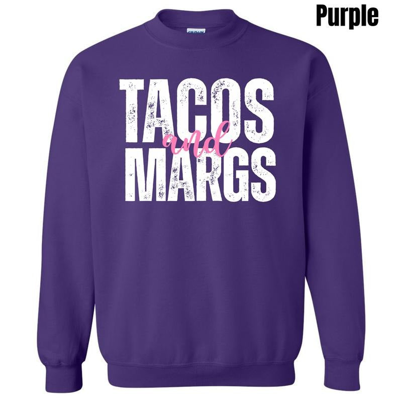 Tacos & Margs White Sweatshirt 'NLB' T-Shirts, Hoodie | CiraTrend.com