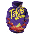 Takis Fuego Hoodie, Sweatshirt, All Over Print