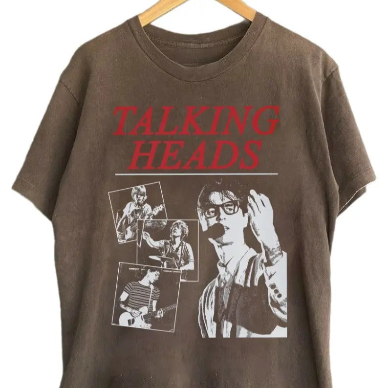 Talking Heads Stop Making Sense Shirt, Retro Style Albums 90s Unisex Graphic Tee Shirt Fashion Clothing Hoodie, Sweatshirt