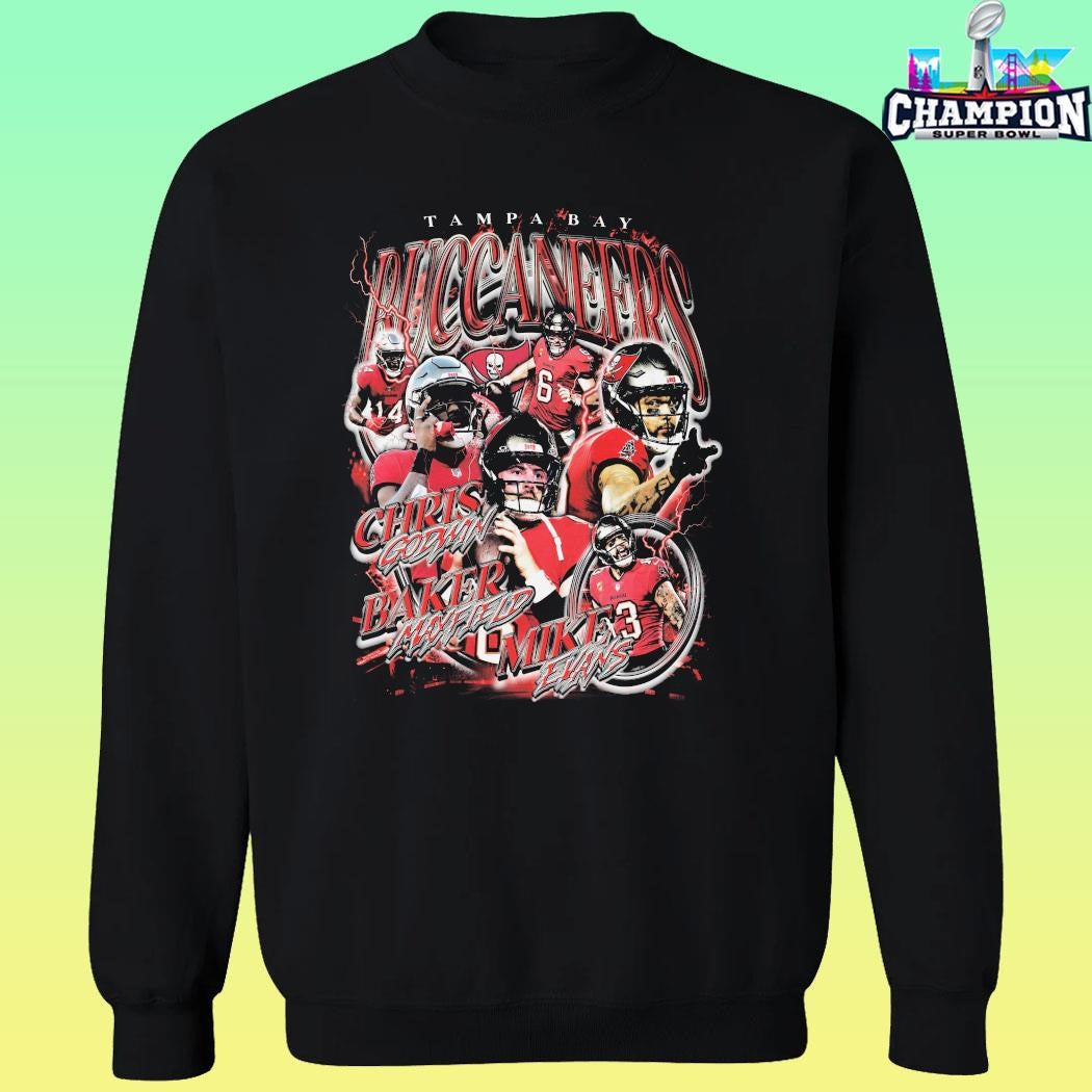 Tampa Bay Buccaneers Chris Godwin Baker Mayfield Mike Evans Shirt