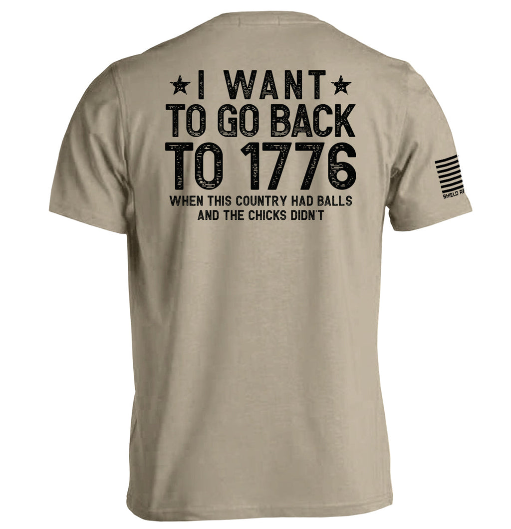 I Want To Go Back To 1776 T-Shirts, Hoodie, Sweatshirt | CiraTrend.com (Image 5)