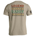 Legend Husband Daddy Grandpa T-Shirts, Hoodie, Sweatshirt | CiraTrend.com (Image 1)