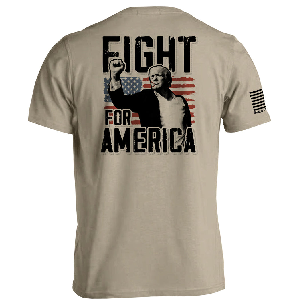 Fight for America Trump Fist T-Shirts, Hoodie, Sweatshirt | CiraTrend.com (Image 3)