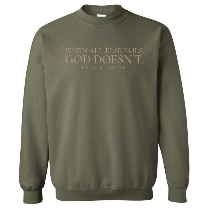 Tan Psalm 73 Sweatshirt 'NLB' T-Shirts, Hoodie | CiraTrend.com