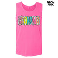 Tank Top - Grandma Neon Spotted Comfort Colors Tank Top 'NLB' T-Shirts, Hoodie, Sweatshirt | CiraTrend.com