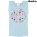 Tank Top - Mermaid Monogram Comfort Colors Tank Top 'NLB' T-Shirts, Hoodie, Sweatshirt | CiraTrend.com