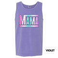Tank Top - Multi-Color Checkered Mama Comfort Colors Tank Top T-Shirts, Hoodie, Sweatshirt | CiraTrend.com