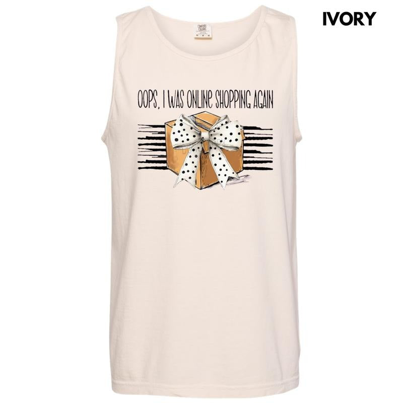 Tank Top - Online Shopping Again Comfort Colors Tank Top T-Shirts, Hoodie, Sweatshirt | CiraTrend.com