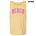 Tank Top - Pink Beach Coquette Comfort Colors Tank Top 'NLB' T-Shirts, Hoodie, Sweatshirt | CiraTrend.com