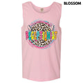 Tank Top - Receptionist Leopard Comfort Colors Tank Top 'NLB' T-Shirts, Hoodie, Sweatshirt | CiraTrend.com