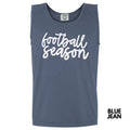 Tank Top - Script Football Season Comfort Colors Tank Top 'NLB' T-Shirts, Hoodie, Sweatshirt | CiraTrend.com