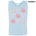 Tank Top - Shells & Stars Bow Collage Comfort Colors Tank Top 'NLB' T-Shirts, Hoodie, Sweatshirt | CiraTrend.com