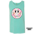 Tank Top - Smiles On Smiles Happy Face Comfort Colors Tank Top 'NLB' T-Shirts, Hoodie, Sweatshirt | CiraTrend.com