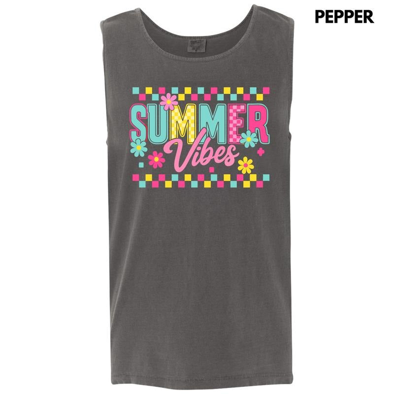 Tank Top - Vivid Color Summer Vibes Comfort Colors Tank Top 'NLB' T-Shirts, Hoodie, Sweatshirt | CiraTrend.com