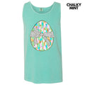 Tank Top -Easter Egg Brushstroke Comfort Colors Tank Top T-Shirts, Hoodie, Sweatshirt | CiraTrend.com