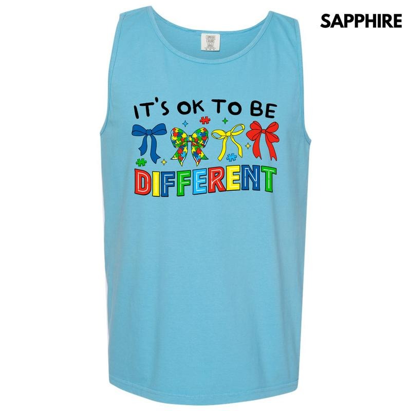 Tank Top -Ok To Be Different Comfort Colors Tank Top 'NLB' T-Shirts, Hoodie, Sweatshirt | CiraTrend.com