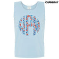 Tank Top -Patriotic Leopard Monogram Comfort Colors Tank Top 'NLB' T-Shirts, Hoodie, Sweatshirt | CiraTrend.com