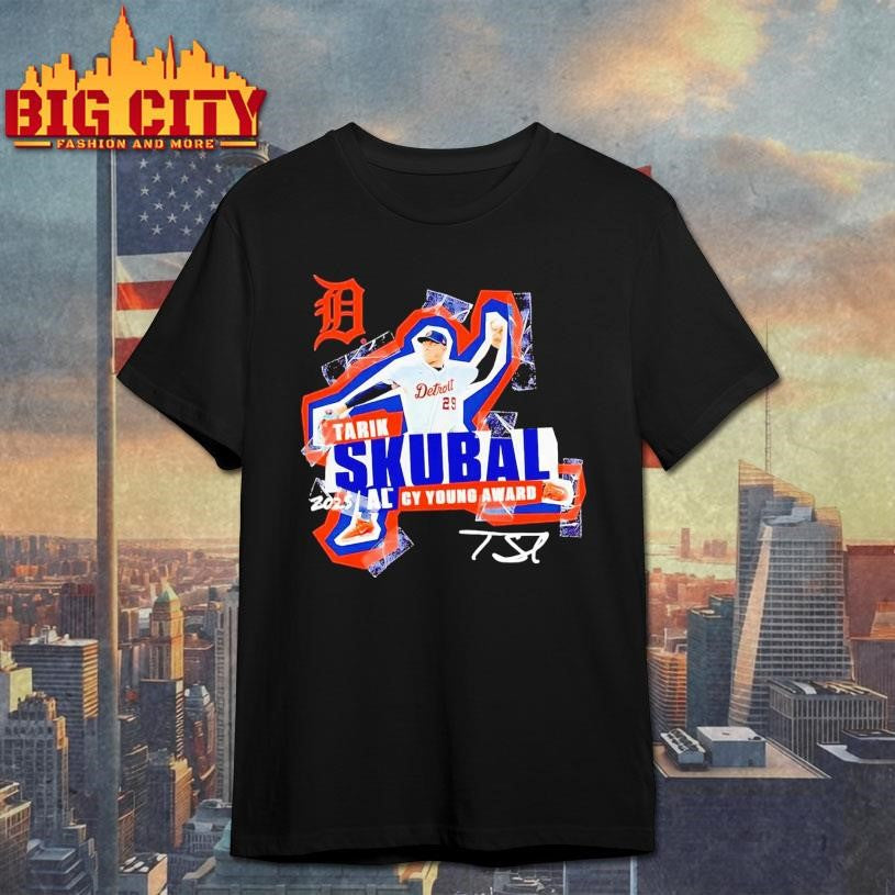 Tarik Skubal Al Cy Young Award 2025 Detroit Tigers Shirt
