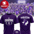 Tarleton State Football 2025 CONFERENCE Champs Two Sided Shirt