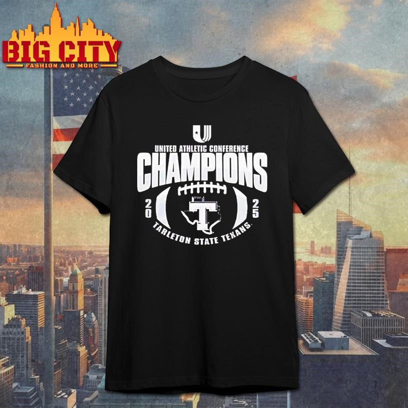 Tarleton State Football 2025 Conference Champions Shirt