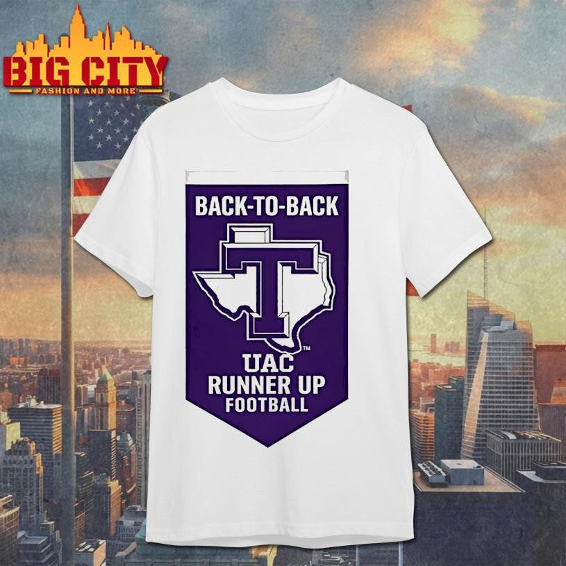 Tarleton State Texans Back To Back Uac Runner Up Football Shirt
