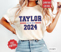 Taylor for President Shirt Comfort Colors, President 2024 Shirt, Womens Rights Shirt, Election Tshirt, Vote Shirt Hoodie,...