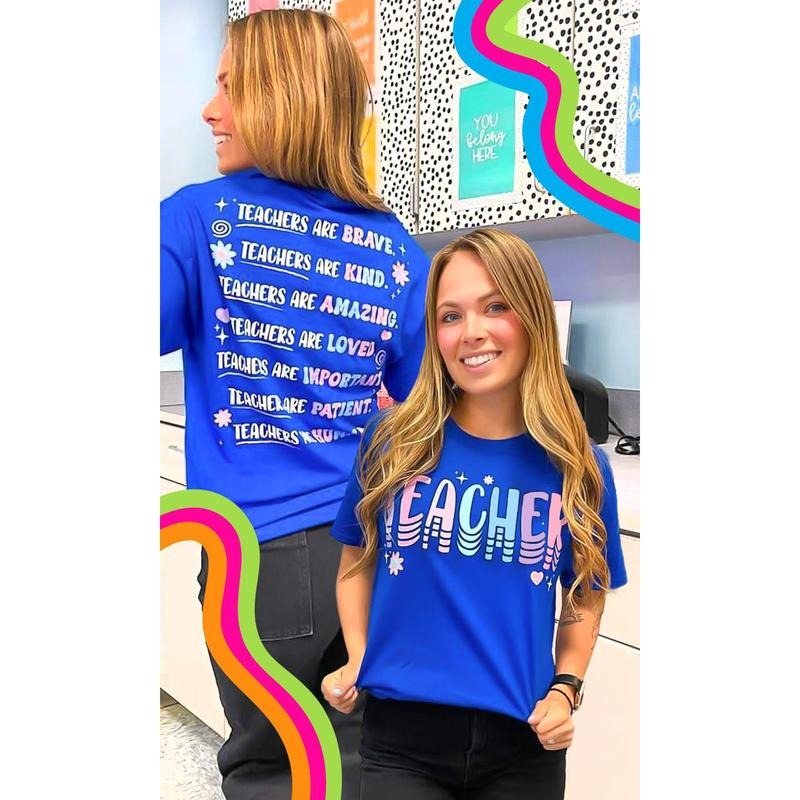 Teacher Affirmation Graphic Shirt Hoodie, Sweatshirt | CiraTrend.com